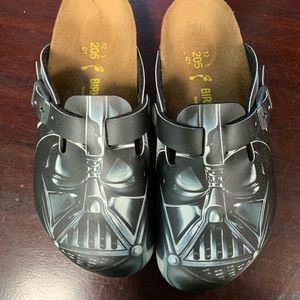 star wars darth vader birkenstock’s size 1